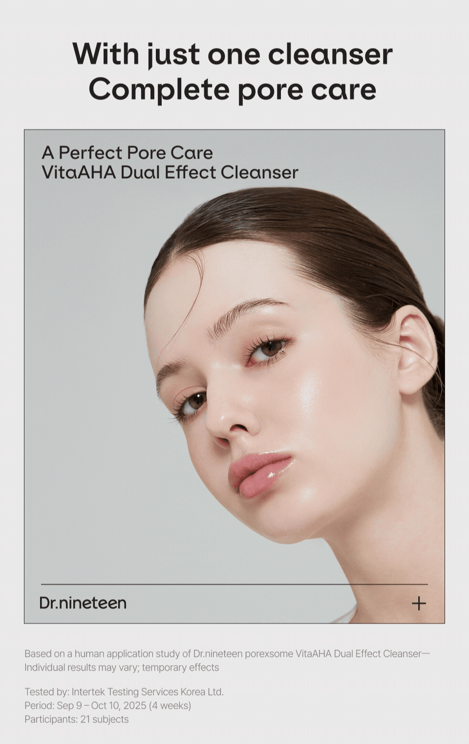 PoreXsome VitaAHA Dual Effect Cleanser 150ml