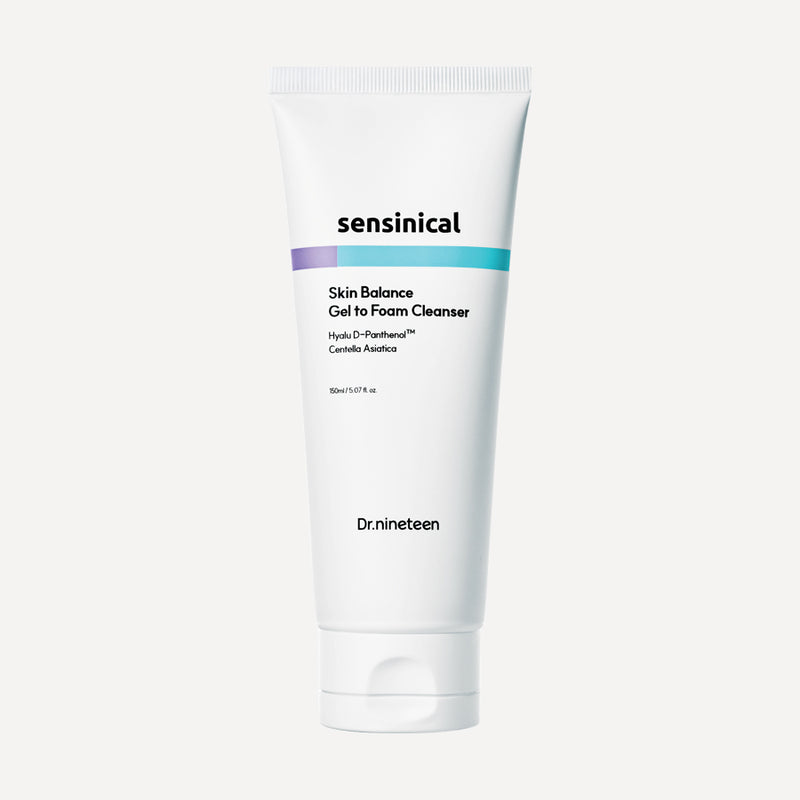 sensinical Skin Balance Gel to Foam Cleanser